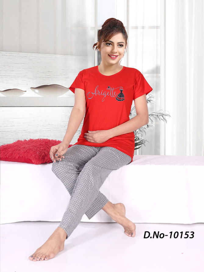 Kavyansika Pocket Friendly 988 Night Wear Hosiery Cotton Nightdress Collection